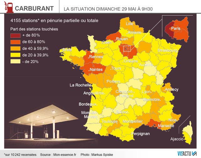 situation carburants dmanche
