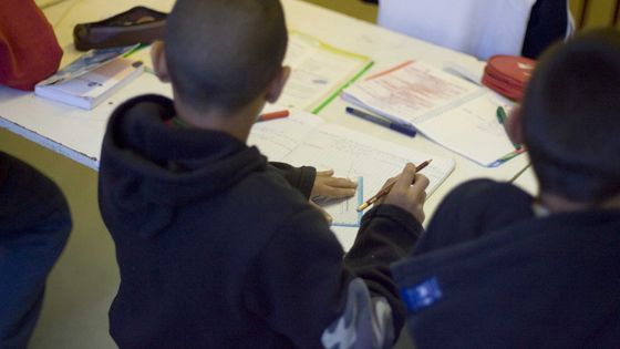 au Collège Jean Jaurès de Montfermeil en 2007 ©Sipa - Pouzet