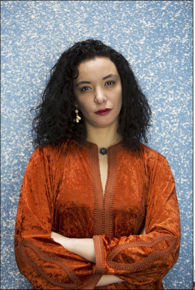 Loubna Abidar, pour la sortie de son livre "La dangereuse"