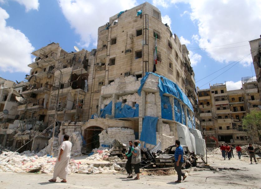 L'hôpital al-Quds d'Alep touché par un raid aérien