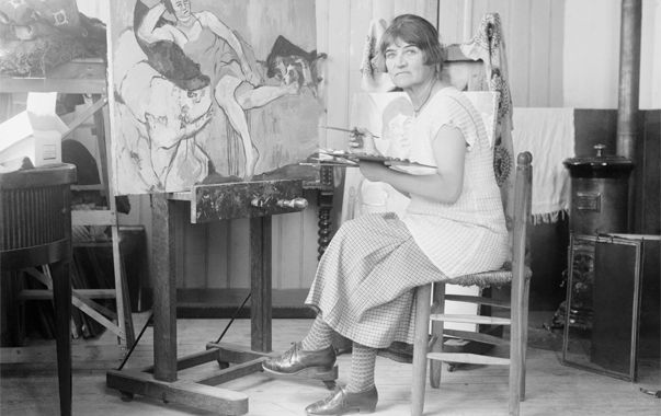 Suzanne Valadon Painting © Bettmann / Contributeur