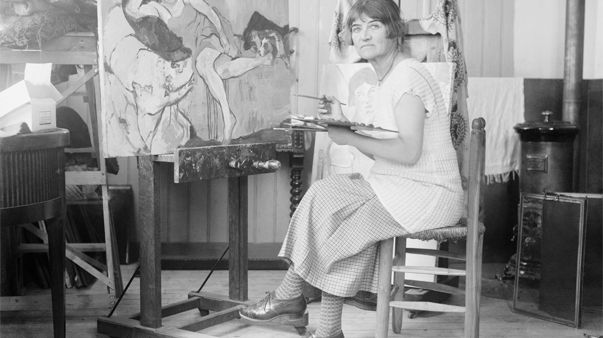 Suzanne Valadon Painting © Bettmann / Contributeur
