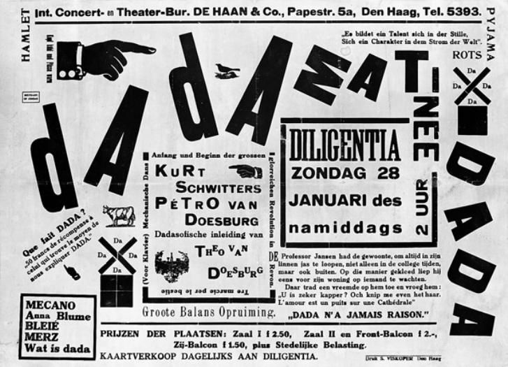 Affiche "Dada matinée" (1923)