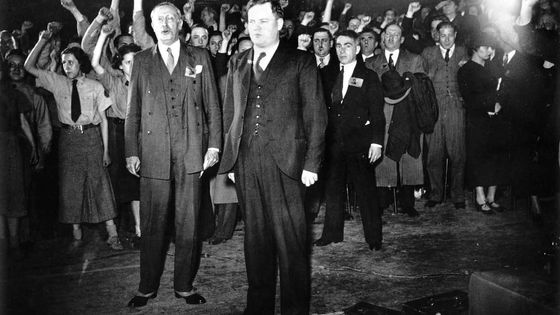 Léon Blum, Maurice Thorez, 1936 ©Sipa - E.R.L.