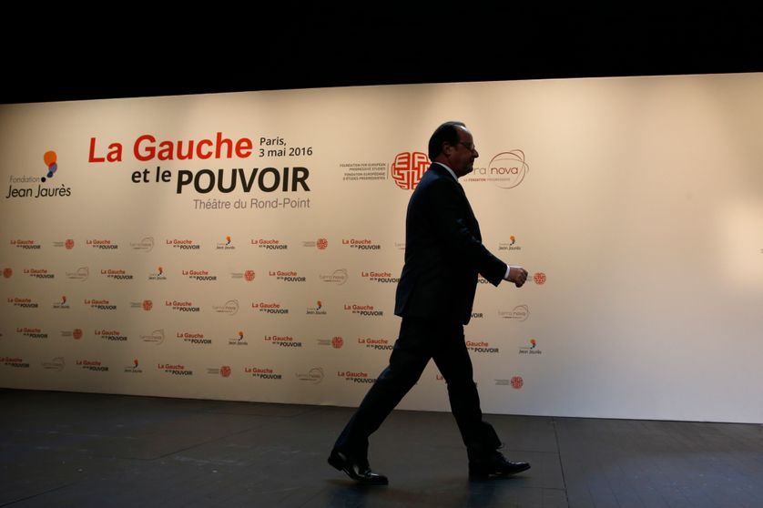 François HOLLANDE le 3 mai lors de son 1er discours "de campagne"