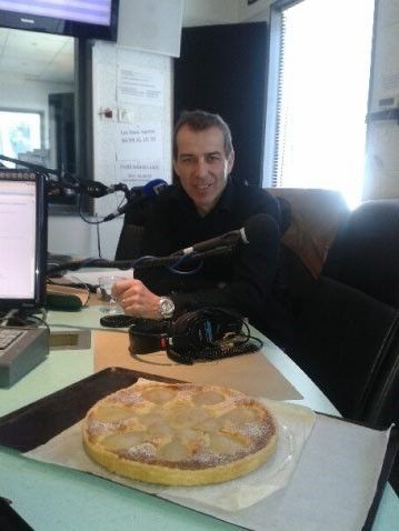 Eric Maucuit et sa Tarte Bourdaloue en studio