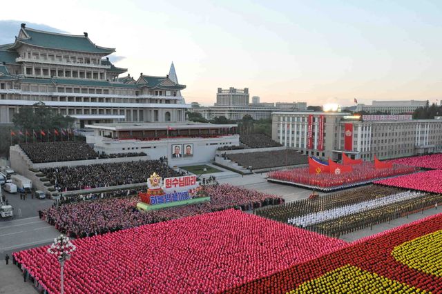 Parade militaire à Pyongyang en octobre dernier