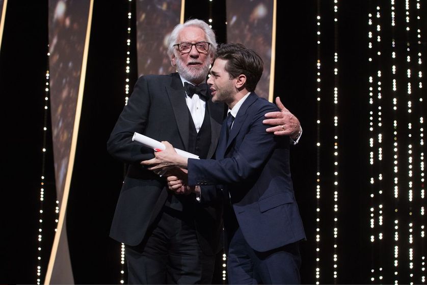Xavier Dolan, un insatiable besoin d'amour (comblé ici par Donald Sutherland)