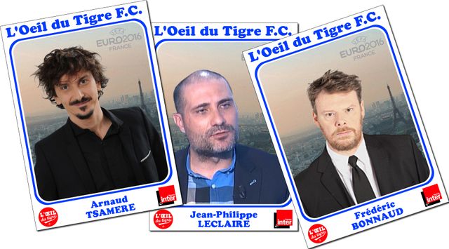 Arnaud Tsamère, Jean-Philippe Leclaire et Frédéric Bonnaud