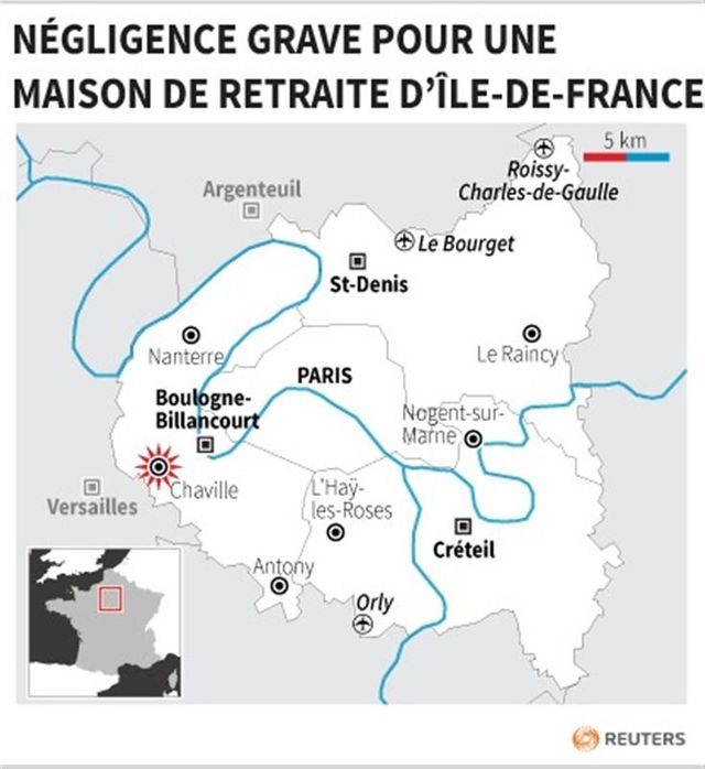négligence grave pour une maison de retraite d’île-de-france