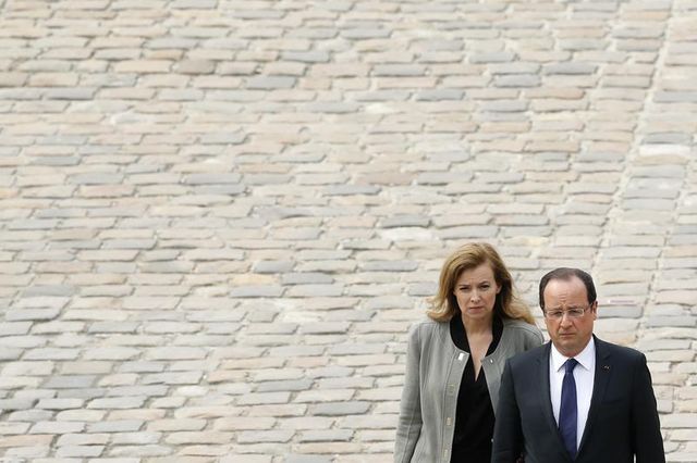 françois hollande a rendu visite jeudi à valérie trierweiler