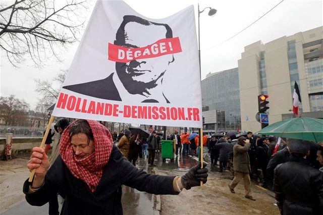 17.000 personnes pour un "jour de colère"