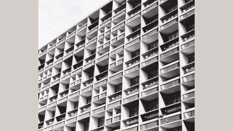 Unité d'habitation Le Corbusier ©Radio France - Marie Chartron