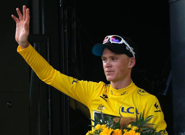 froome frappe fort dans la 8e étape du tour de france