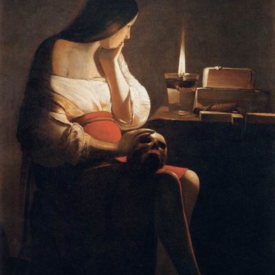 Georges de La Tour, La Madeleine à la veilleuse, vers 1642-1644