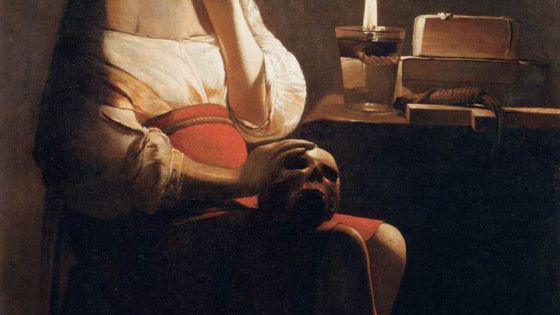 Georges de La Tour, La Madeleine à la veilleuse, vers 1642-1644 - Wiki Commons / Musée du Louvre, Paris