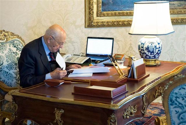 giorgio napolitano a dissous le parlement italien