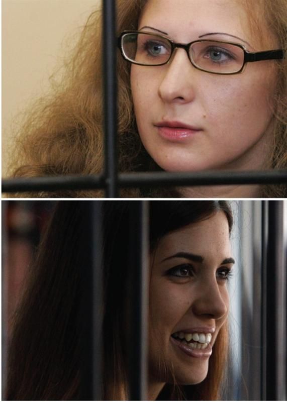 réexamen en vue de la condamnation des pussy riot en russie