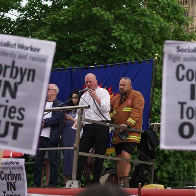 Meeting en faveur de Jeremy Corbyn, 27 juin