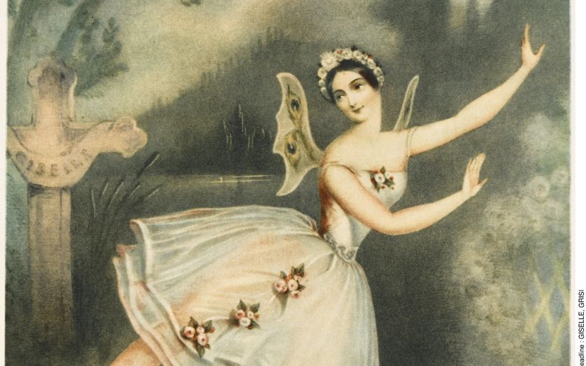 Giselle, Carlotta Grisi dans le rôle principal, 1841.