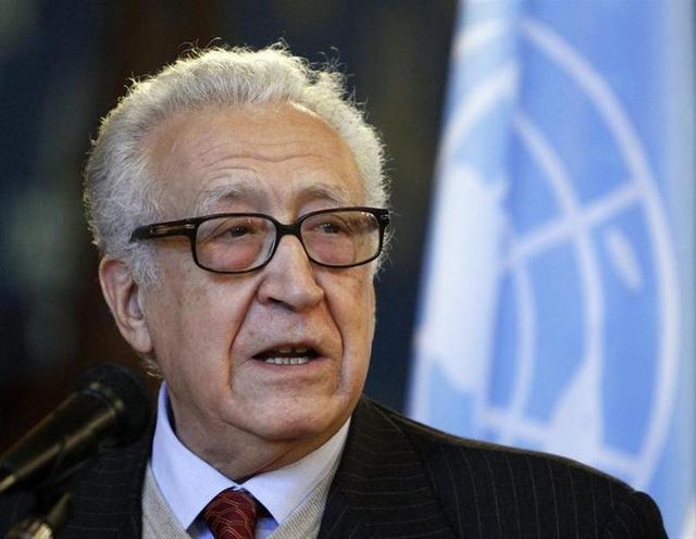 lakhdar brahimi propose un dialogue inter-syrien dans des locaux de l'onu