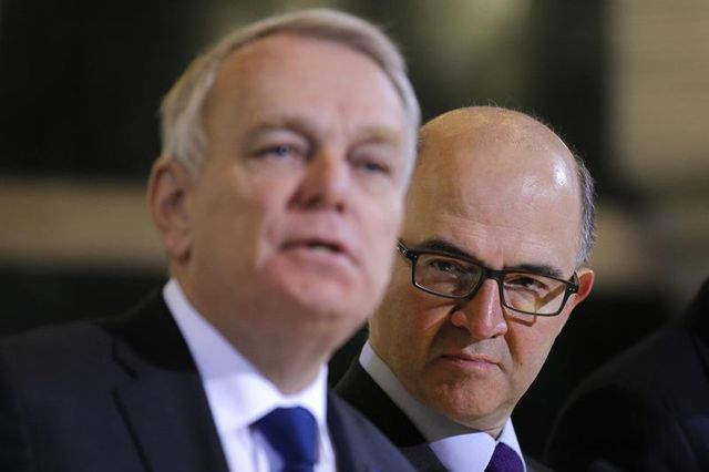 moscovici assure n'avoir "aucun problème" avec ayrault