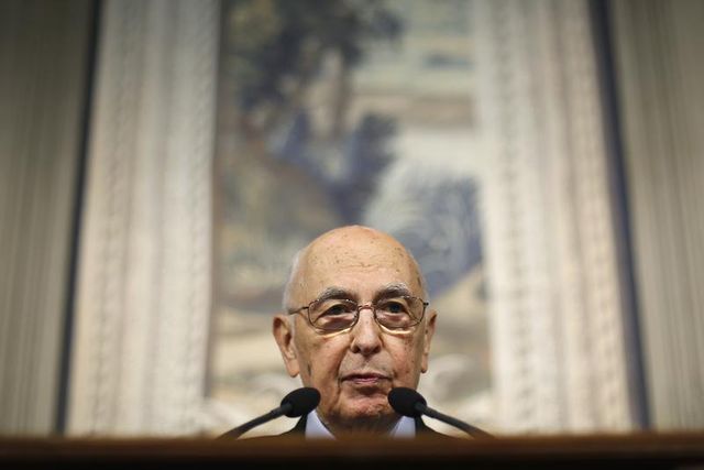 giorgio napolitano réélu président en italie