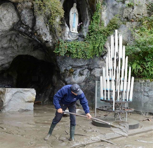 inondations à lourdes
