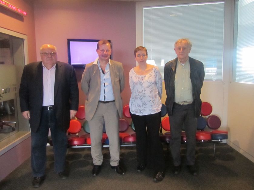 Alain Bergounioux, Géraud Guibert, Caroline de Haas et Bernard Ravenel.