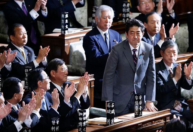 shinzo abe officiellement nommé premier ministre au japon
