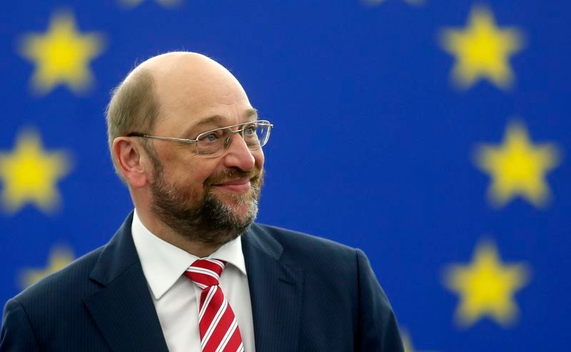 l'allemand martin schulz reconduit à la présidence du parlement européen