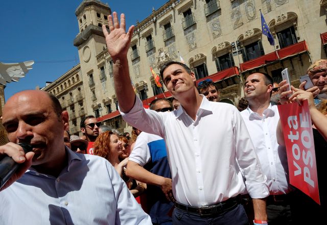 Pedro Sanchez, le leader du parti socialiste espagnol