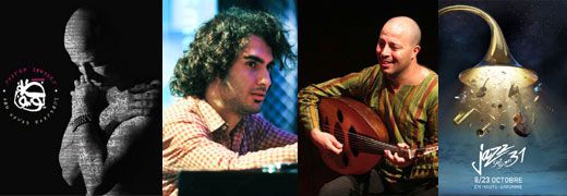 Pochette <em> Abu Nawas Rhapsody</em> - Tigran Hamasyan - Dhafer Youssef - Festival <em>Jazz Sur Son 31</em>