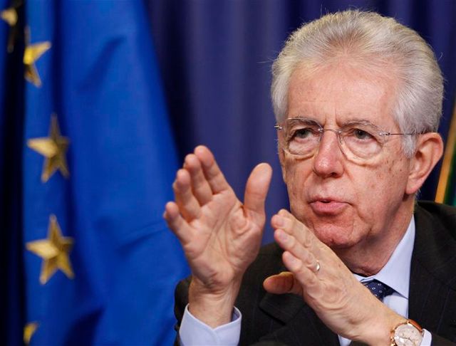 démission de mario monti