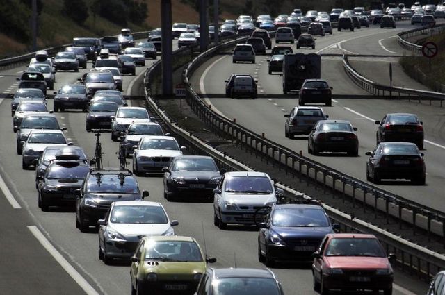 une journée classée rouge en vallée du rhône avec les départs en vacances