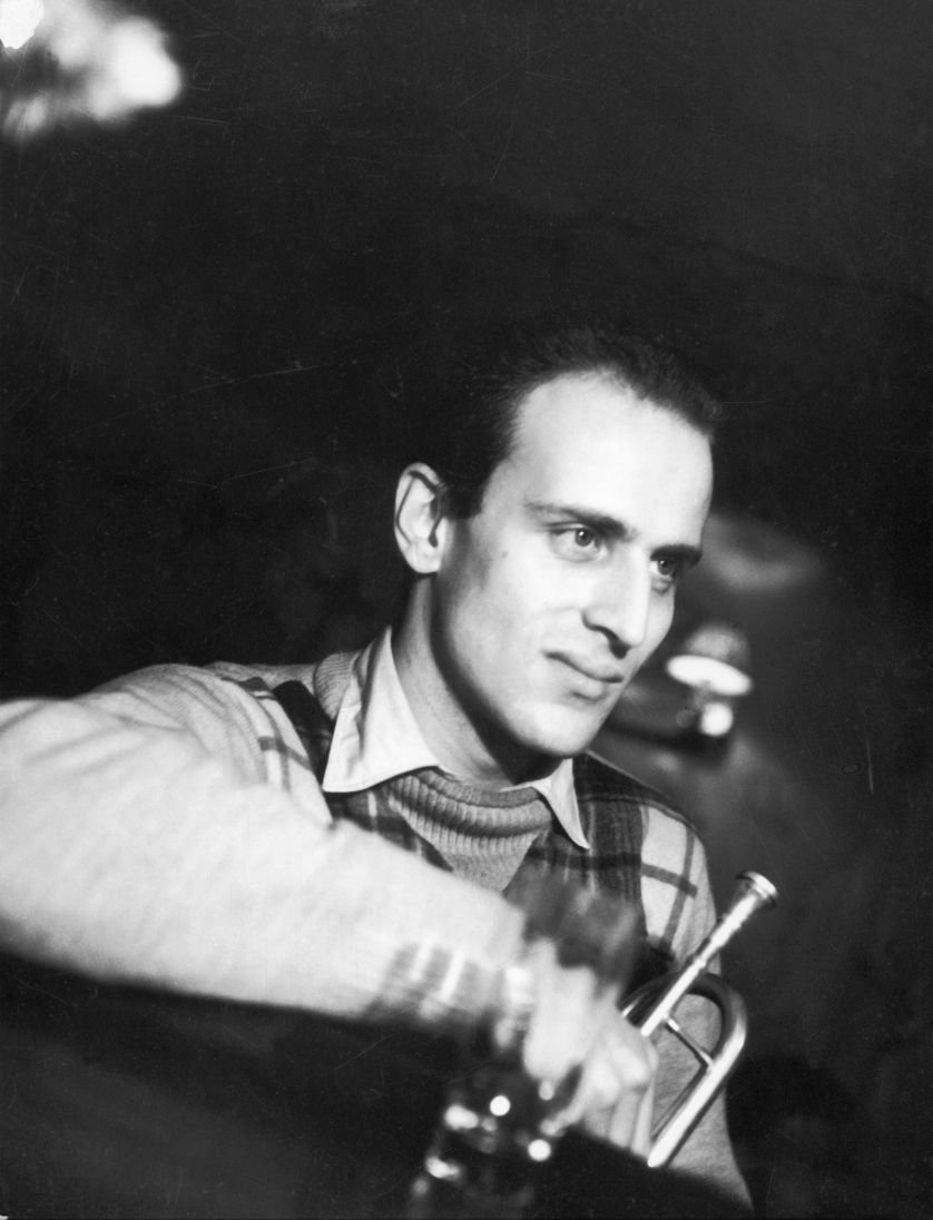 Boris Vian au club de jazz "Le Tabou"