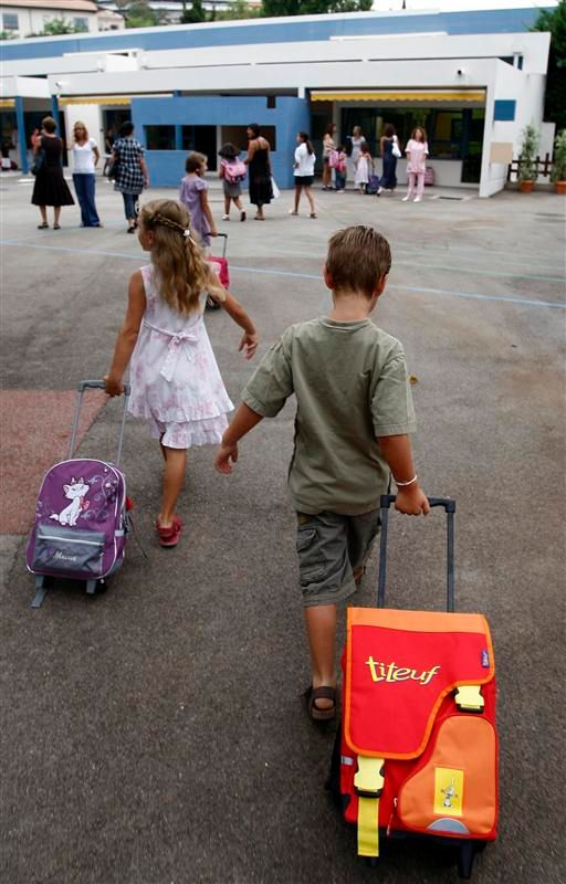 les enseignants priés d'alléger les cartables