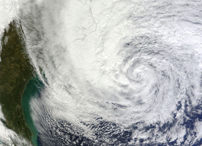 Les ouragans américains (ici Sandy 2012) sont les plus couverts par les Cat Bond