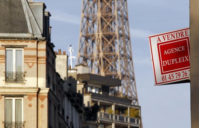 baisse des prix de l'immobilier à paris et dans le reste de la france