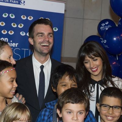 Bruno Julliard et Nolwenn Leroy à l'inauguration de "Mon Premier Festival"