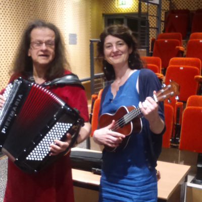 Hélène Hazera et Chloé Lacan