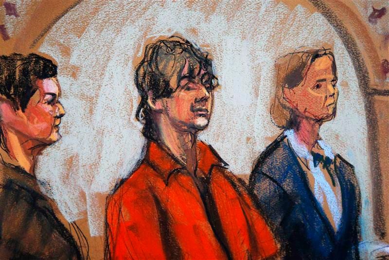 djokhar tsarnaev plaide non coupable pour les attentats de boston