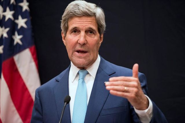 john kerry à bagdad