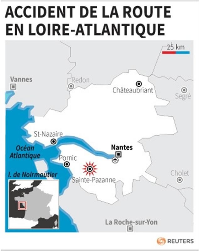 accident de la route en loire-atlantique