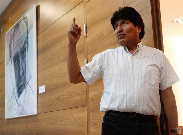 evo morales a quitté vienne
