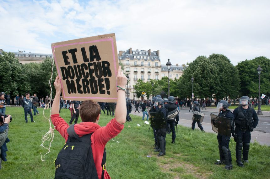 Manifestation contre le projet de loi travail le 14 juin