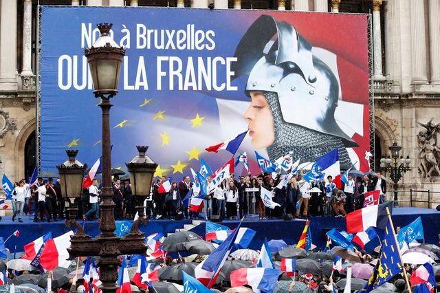 le fn appelle à dénoncer l'union européenne le 25 mai