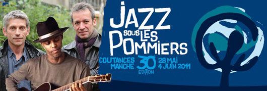 Jacques Gamblin & Laurent de Wilde, encadrant Eric Bibb