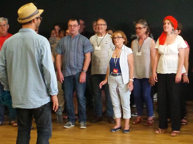 Dernière répétition avant les premiers concerts d'Urban Voices