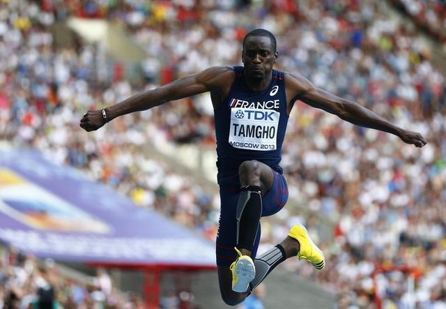 teddy tamgho champion du monde de triple saut